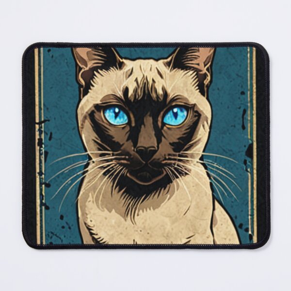 Item preview, Art - Stylized Domestic Cat, Vintage Promotional Poster designed and sold by World-Pets.