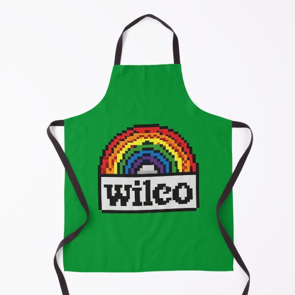 Item preview, Rainbow Wilco Pixel Art Retro 8-Bit Vintage designed and sold by creativerooney.