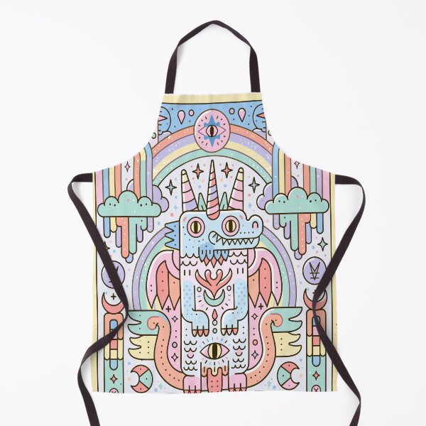 Item preview, Sweet Pastel Dragon Rainbow Dream Illustration designed and sold by Romgora.