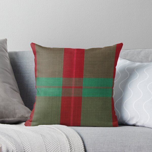 Item preview, Classic red and green School tartan plaid with faux twill texture designed and sold by Anne Londez Studio.