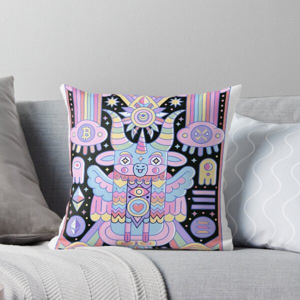 Item preview, Pastel Cosmic Crypto Spirit Creature Vision designed and sold by Romgora.