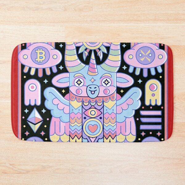 Item preview, Pastel Cosmic Crypto Spirit Creature Vision designed and sold by Romgora.