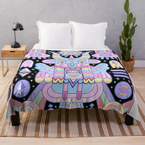 Artikelvorschau, Pastel Cosmic Crypto Spirit Creature Vision entworfen und verkauft von Romgora.