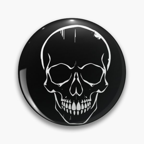 Item preview, Minimalist White Ink Skull Graphic designed and sold by ERODED SELF.
