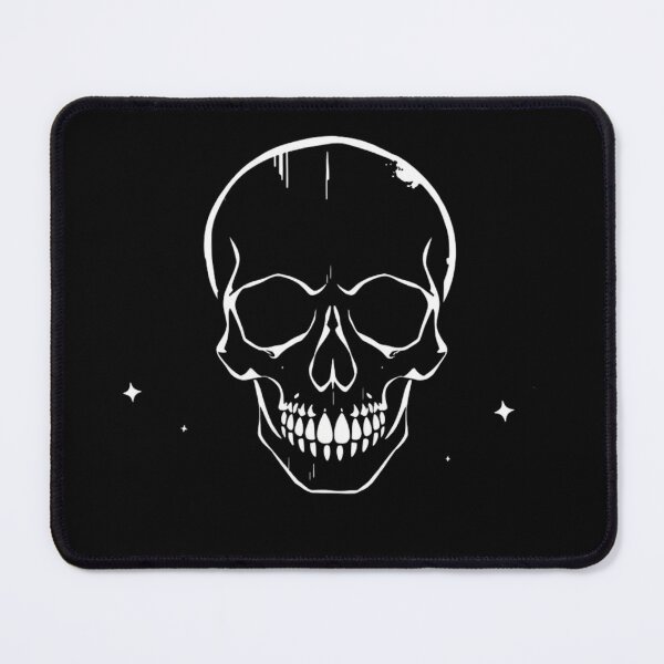 Item preview, Minimalist White Ink Skull Graphic designed and sold by ERODED SELF.