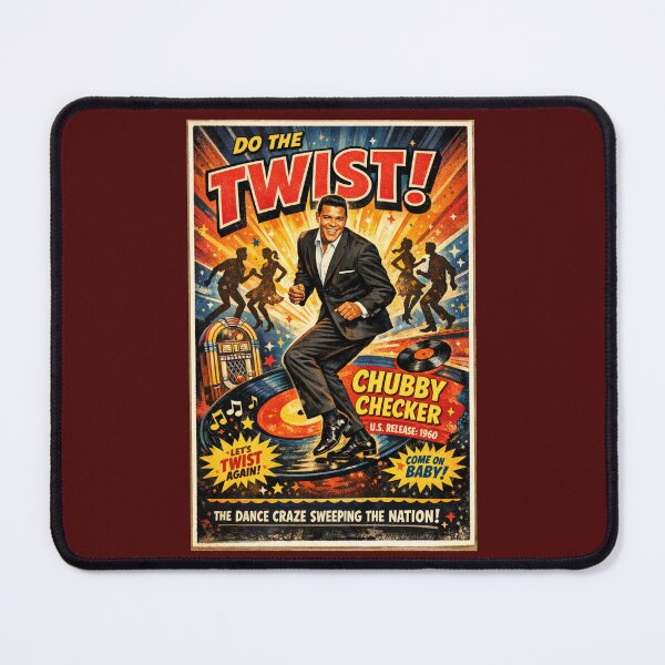 Item preview, Chubby Checker Vintage Poster designed and sold by Halifaxartguy.