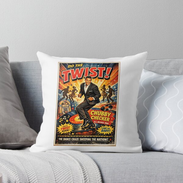Item preview, Chubby Checker Vintage Poster designed and sold by Halifaxartguy.