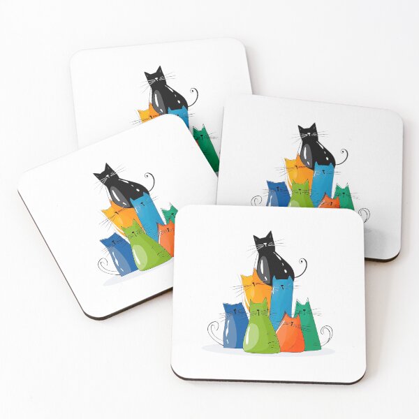 Item preview, funny cartoon cats designed and sold by TanyaLovus.