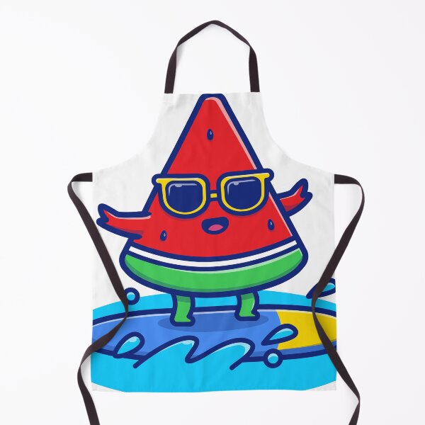 Item preview, Cute Surfing Watermelon designed and sold by RiderSpoon.
