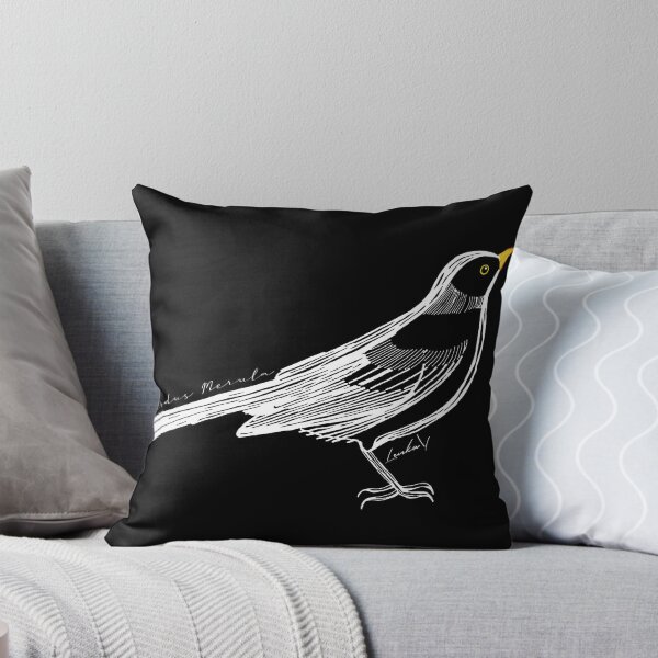 Item preview, Black Bird Ink Illustration designed and sold by Lenka Draws.