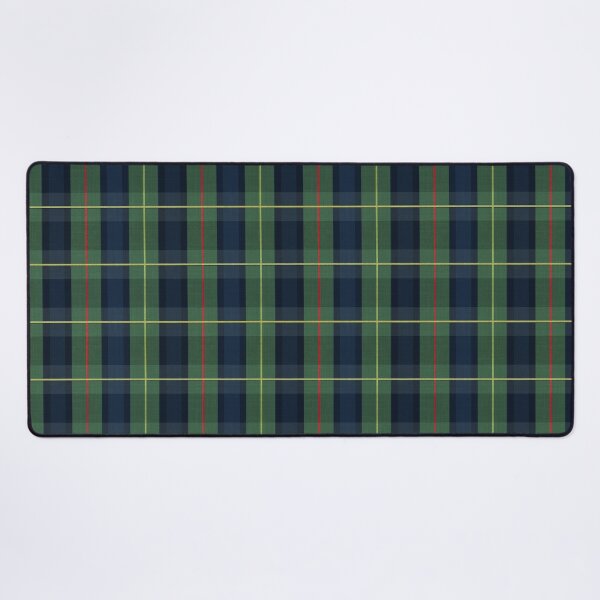 Item preview, Classic blue & green School tartan plaid with faux twill texture designed and sold by Anne Londez Studio.