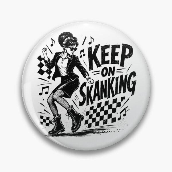 Item preview, Keep On Skanking designed and sold by RudeBeatCo.