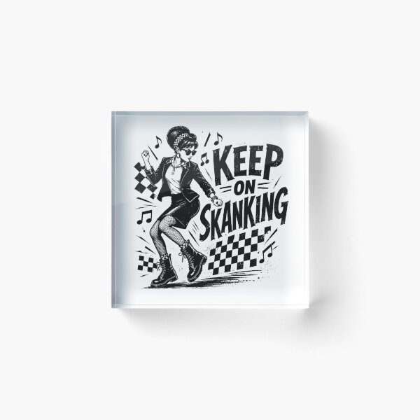 Item preview, Keep On Skanking designed and sold by RudeBeatCo.