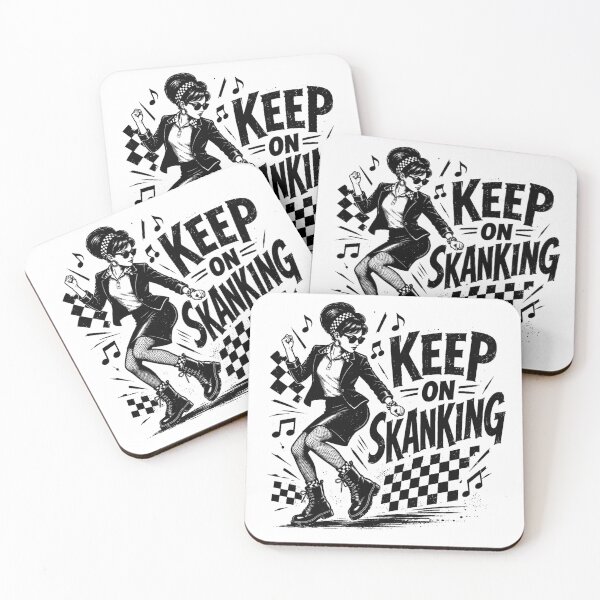 Item preview, Keep On Skanking designed and sold by RudeBeatCo.