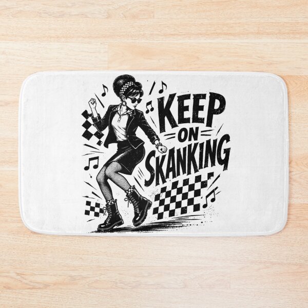 Item preview, Keep On Skanking designed and sold by RudeBeatCo.