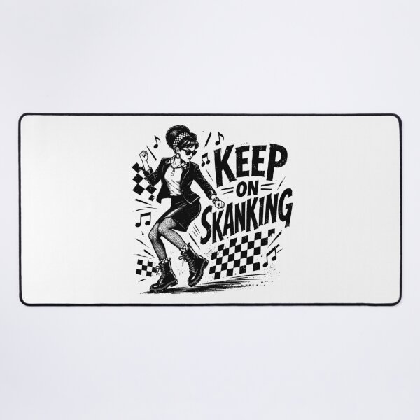 Item preview, Keep On Skanking designed and sold by RudeBeatCo.