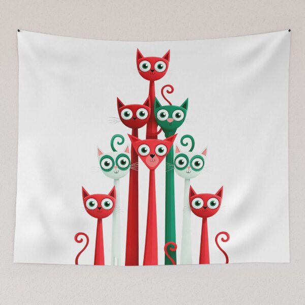 Item preview, funny cartoon cats designed and sold by TanyaLovus.
