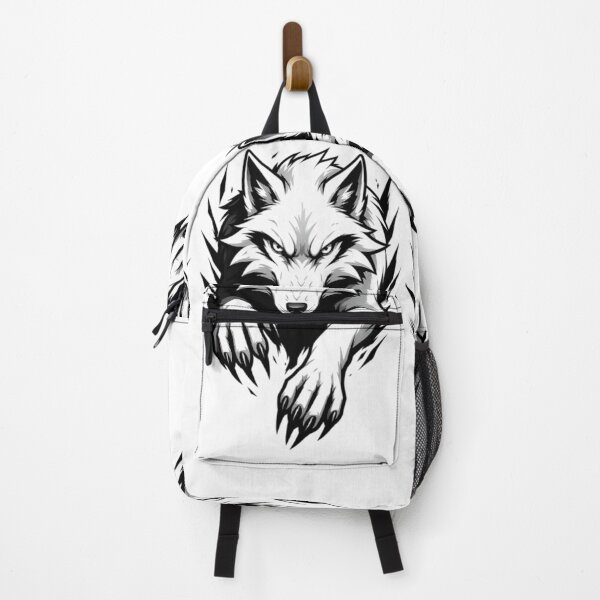Item preview, Breaking Free – Fierce Wolf Ripping Through Design designed and sold by AaAa88.