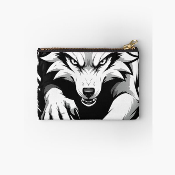Item preview, Breaking Free – Fierce Wolf Ripping Through Design designed and sold by AaAa88.