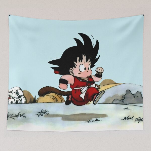Item preview, Monkey Tail Boy Running Adventure - Retro Anime Art designed and sold by Billy Morfo™.