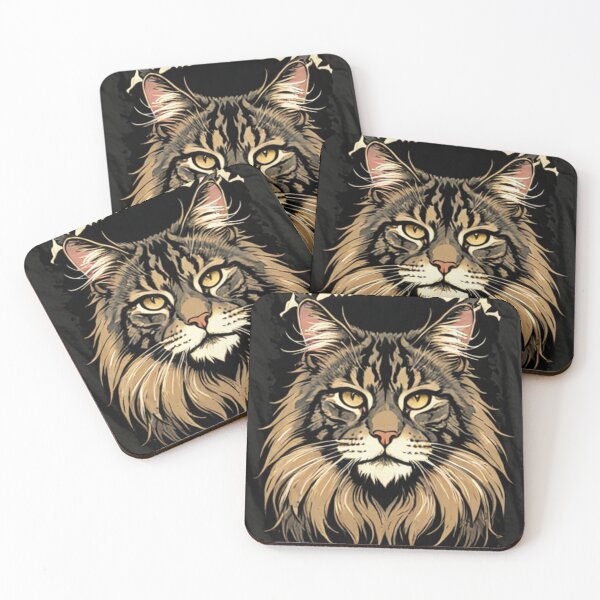 Item preview, Art - Stylized Feline Representation, Modern Graphic Illustration designed and sold by World-Pets.