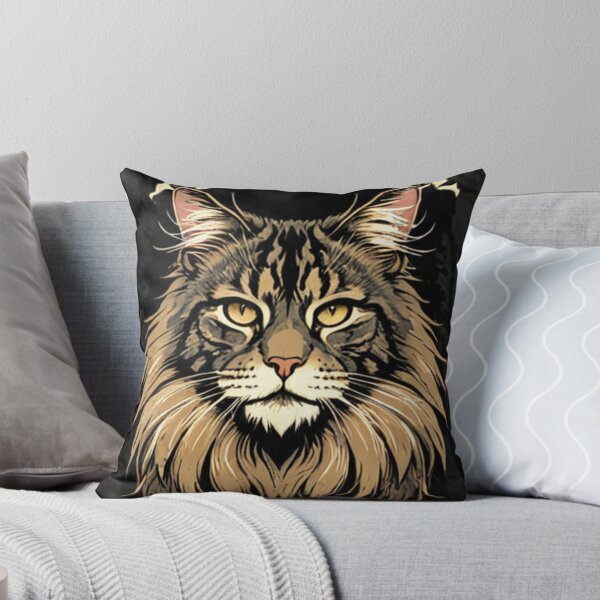 Item preview, Art - Stylized Feline Representation, Modern Graphic Illustration designed and sold by World-Pets.