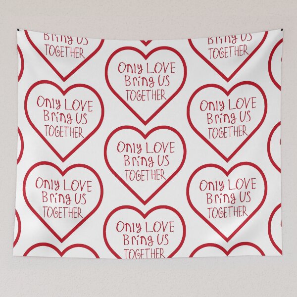Item preview, Only Love Brings Us Together designed and sold by kinpirks.