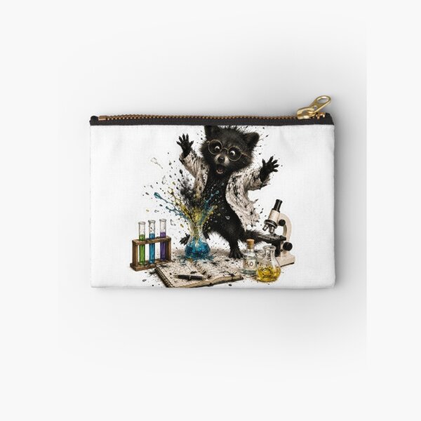 Item preview, Mad Scientist Raccoon Lab Accident designed and sold by Snurly.