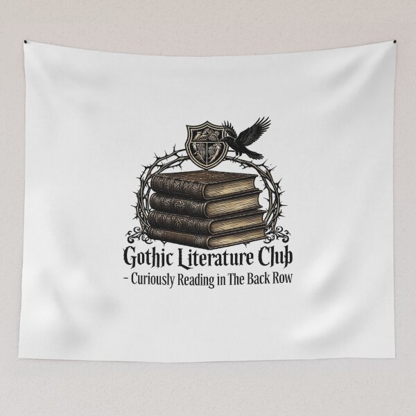 Item preview, Dark Academia Gothic Literature Club Design designed and sold by MOSIDRIP™.