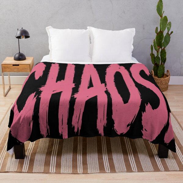 Item preview, Chaos T-Shirt | Minimalist Pink Grunge Typography Design designed and sold by Sunday.Supply.