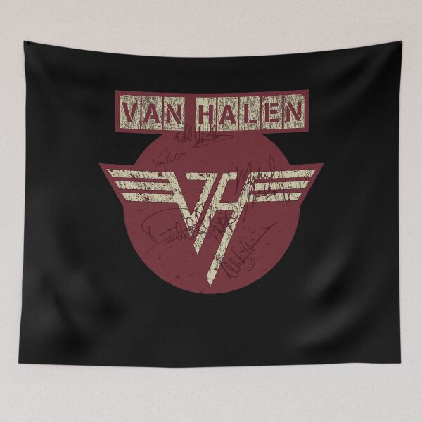 Artikelvorschau, Vintage-Van-Halen-Signature entworfen und verkauft von stiellarose.
