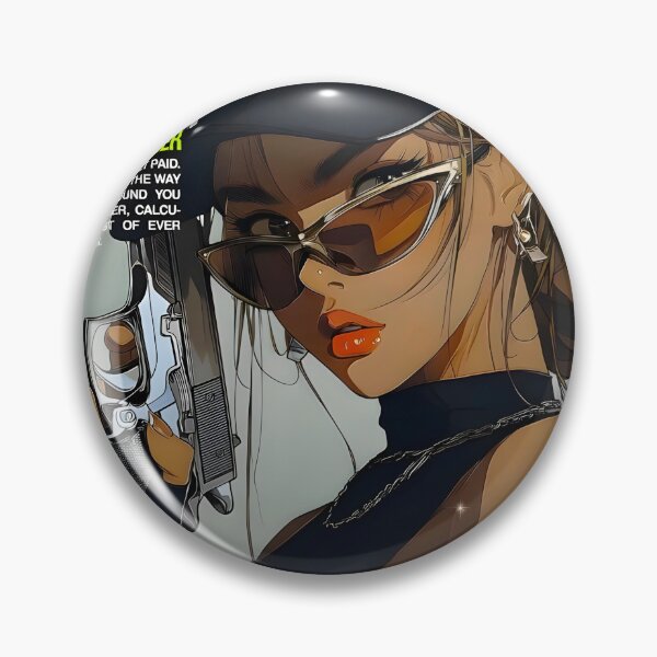 Item preview, Consequences Cyberpunk Anime Girl designed and sold by Baychan.