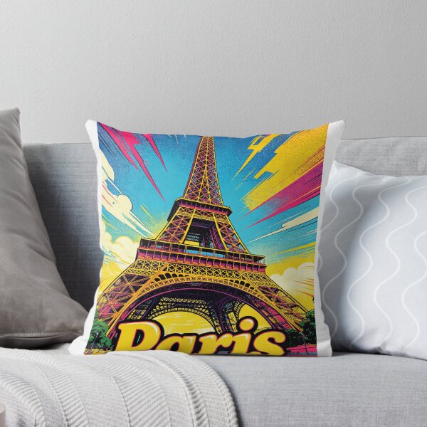 Item preview, Electric Paris Pop Art designed and sold by tangramrachel.