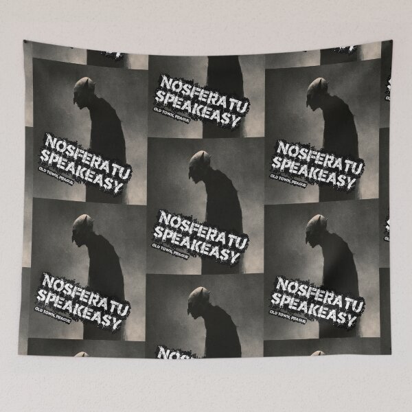 Item preview, Nosferatu Speakeasy | Old Town Prague Gothic Vampire Pub Vintage Horror designed and sold by Ignorant-Artist.
