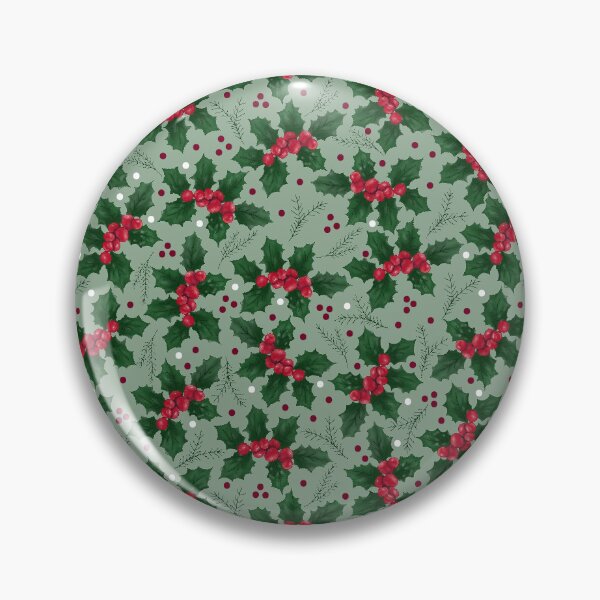 Item preview, Holly Pattern Light Green  designed and sold by JulesGoyco.