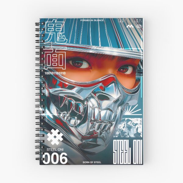Item preview, Steel Oni Cyber Samurai Mask designed and sold by Baychan.