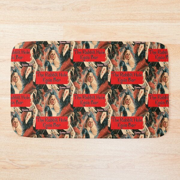 Item preview, The Rabbit Hole Kava Bar | Queens NYC Alice in Wonderland Psychedelic Vintage Cafe designed and sold by Ignorant-Artist.