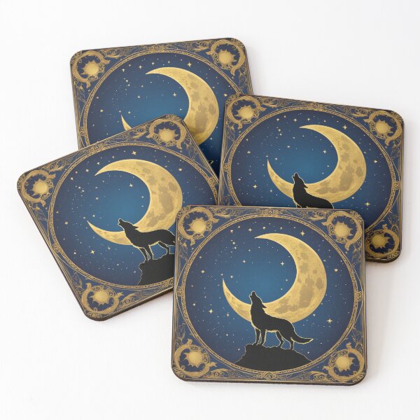 Item preview, Tarot The Moon Card Art designed and sold by CrippiCrippi.