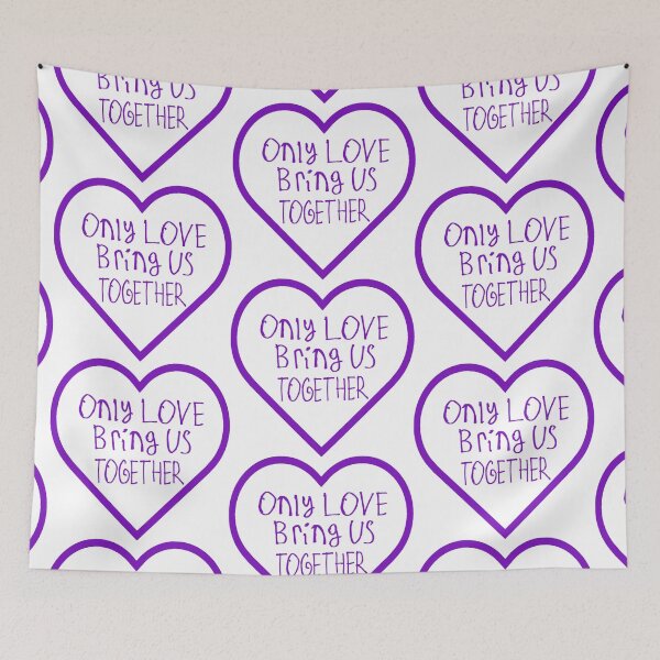 Item preview, Only Love Brings Us Together designed and sold by kinpirks.