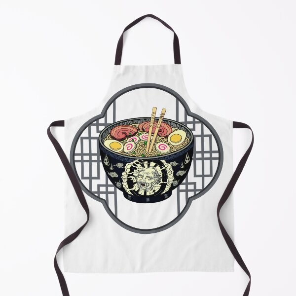 Item preview, Ramen Oni - Delicious Ramen in bowl with Wanyūdō style designed and sold by Neurospicy Trolls.