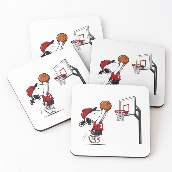 Item preview, Cute Snoopy Shooting Hoops designed and sold by glendahabi.