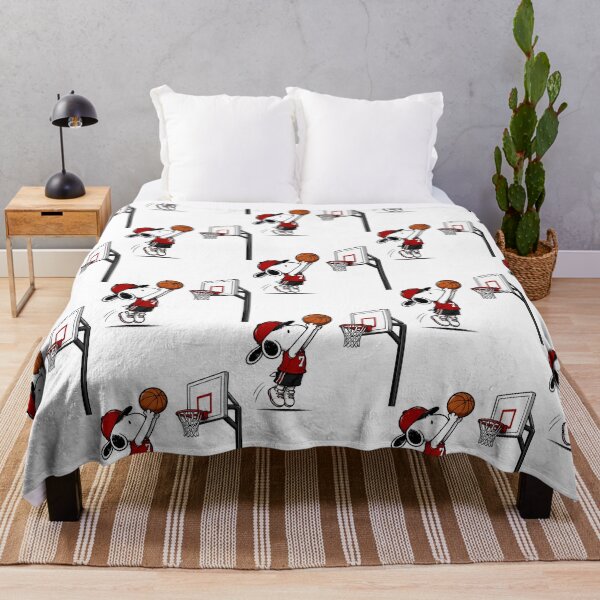 Item preview, Cute Snoopy Shooting Hoops designed and sold by glendahabi.