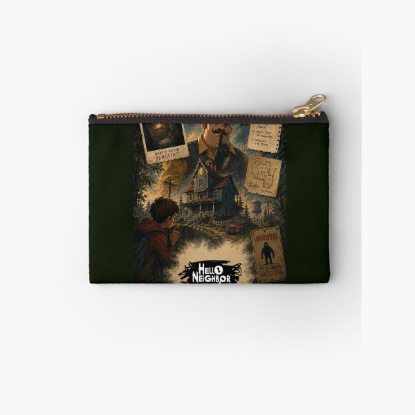 Item preview, Hello Neighbor Mystery House Vintage Art designed and sold by karamram.