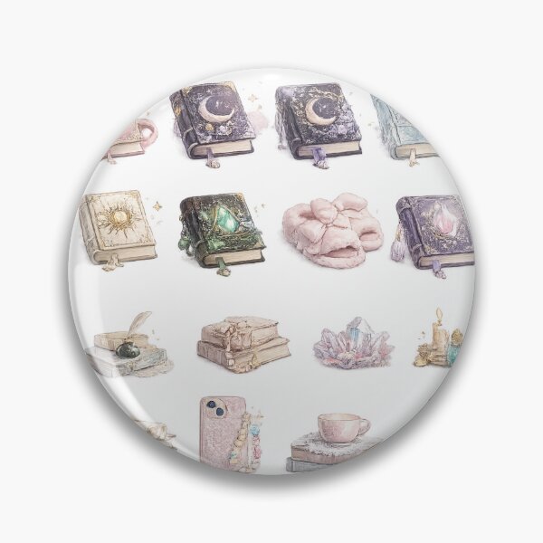 Item preview, Vintage Celestial Book Grimoire Crescent Moon Dark Academia Aesthetic designed and sold by Rehnair.