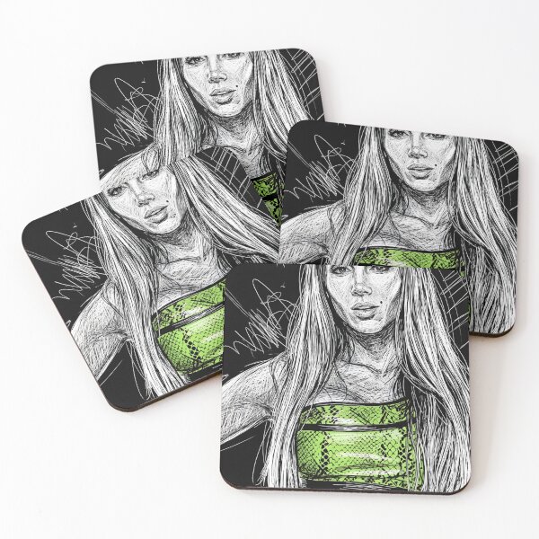 Item preview, Arte de garabatos de Chelsea Green designed and sold by stoppedonlin.