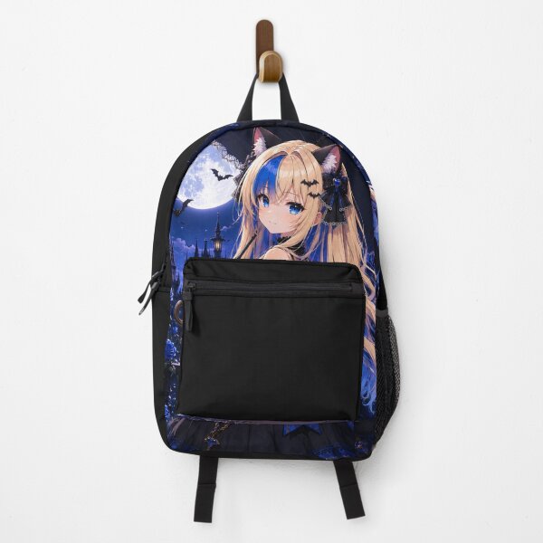 Artikelvorschau, Moonlit Parasol – Gothic Neko Girl entworfen und verkauft von Revyra Design .
