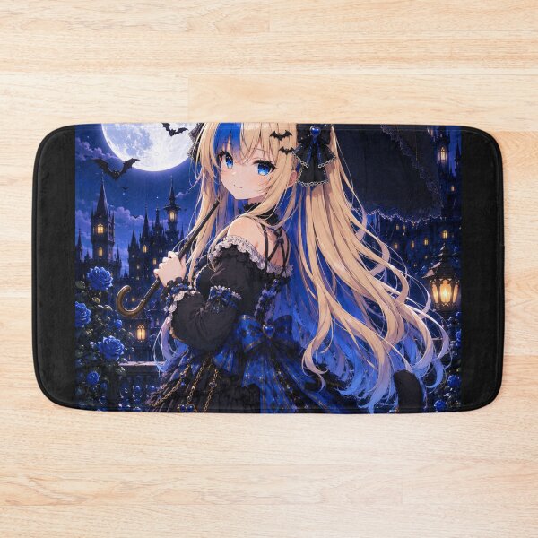 Artikelvorschau, Moonlit Parasol – Gothic Neko Girl entworfen und verkauft von Revyra Design .