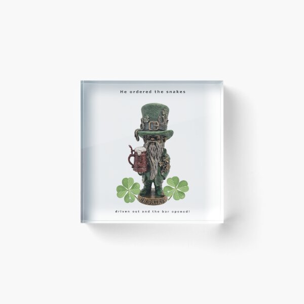 Item preview,  Funny St. Patrick's logo designed and sold by DarcPop.