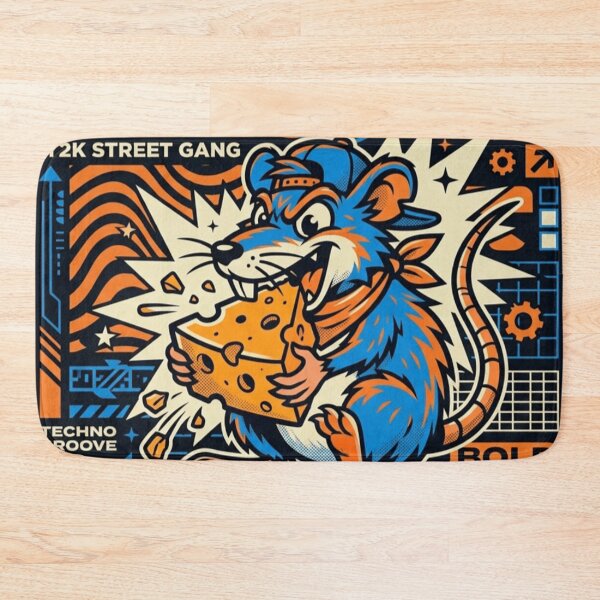 Item preview, Retro Rat designed and sold by The King's general goods.