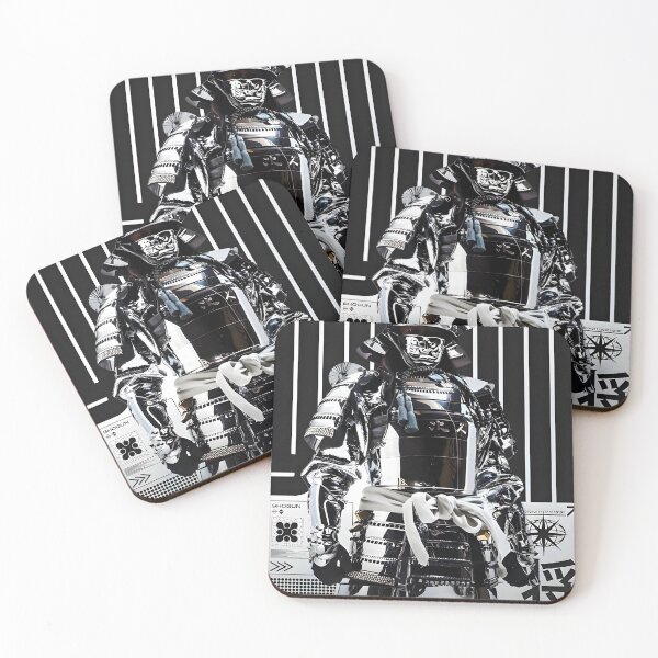 Item preview, Chrome Shogun Cyber Samurai designed and sold by Baychan.